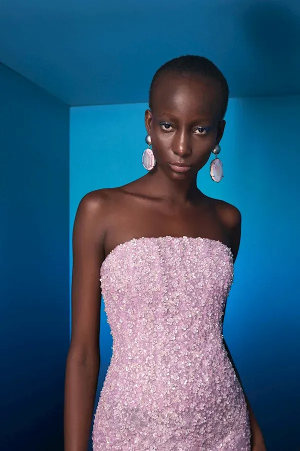 Close-up editorial beauty image