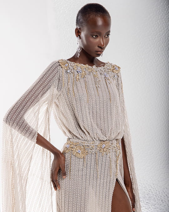 Close-up editorial beauty image