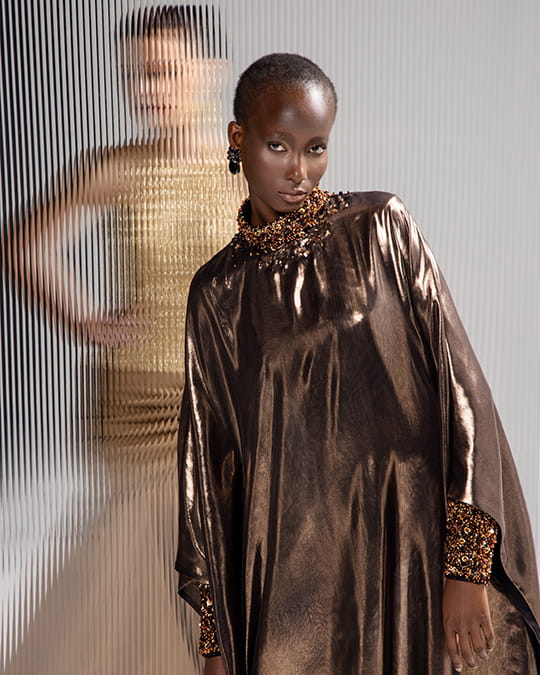 Close-up editorial beauty image
