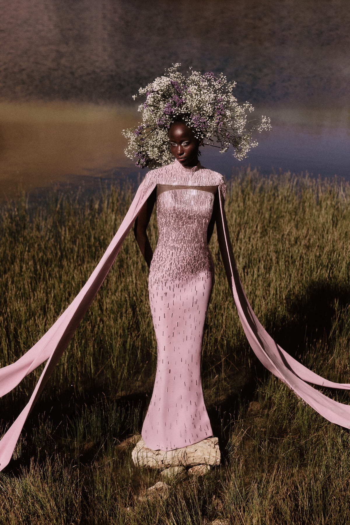 Close-up editorial beauty image