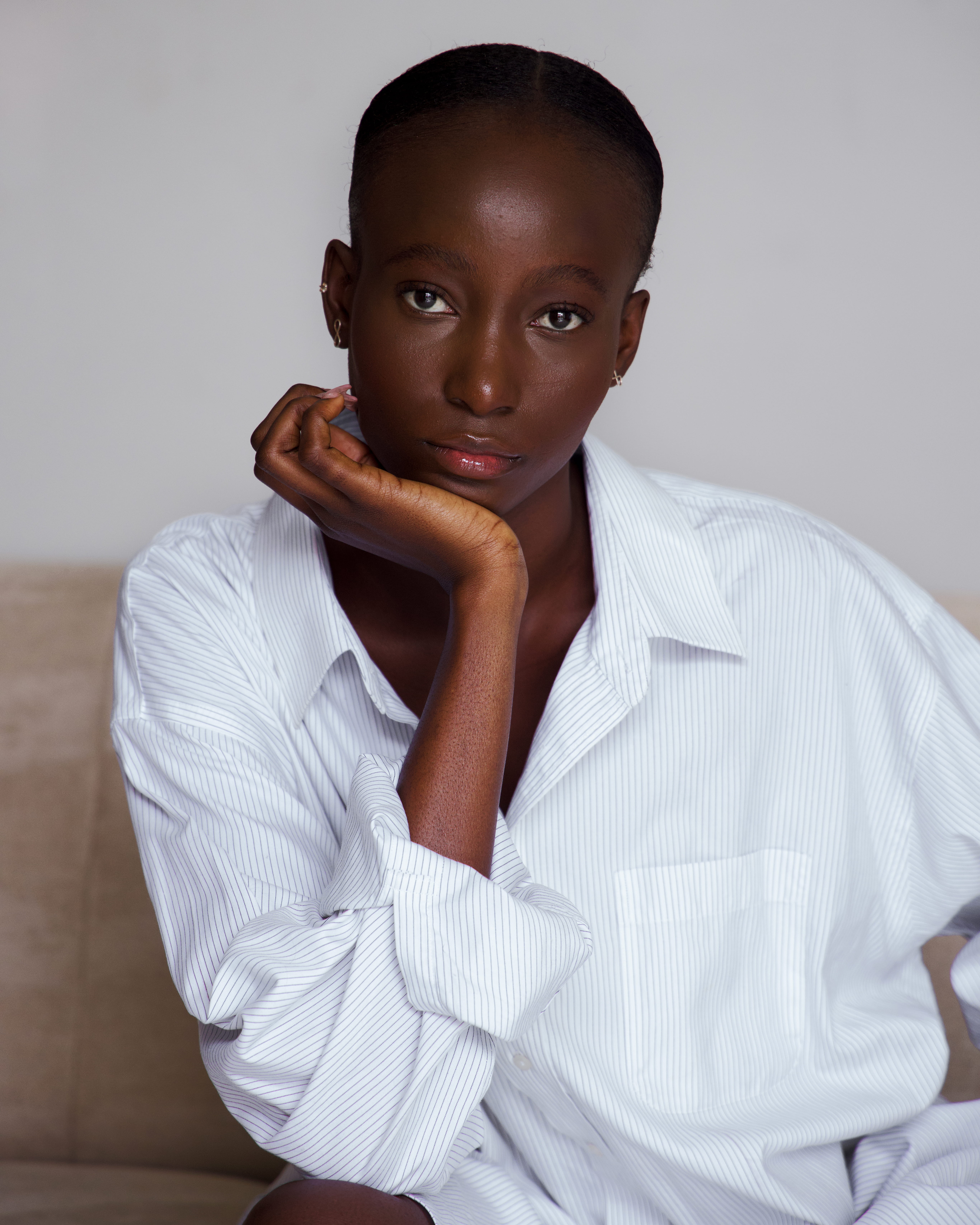 Close-up editorial beauty image