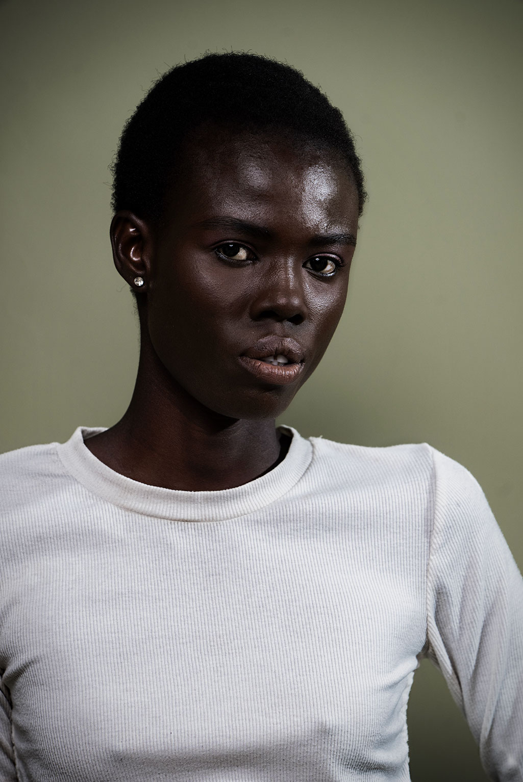 Close-up editorial beauty image