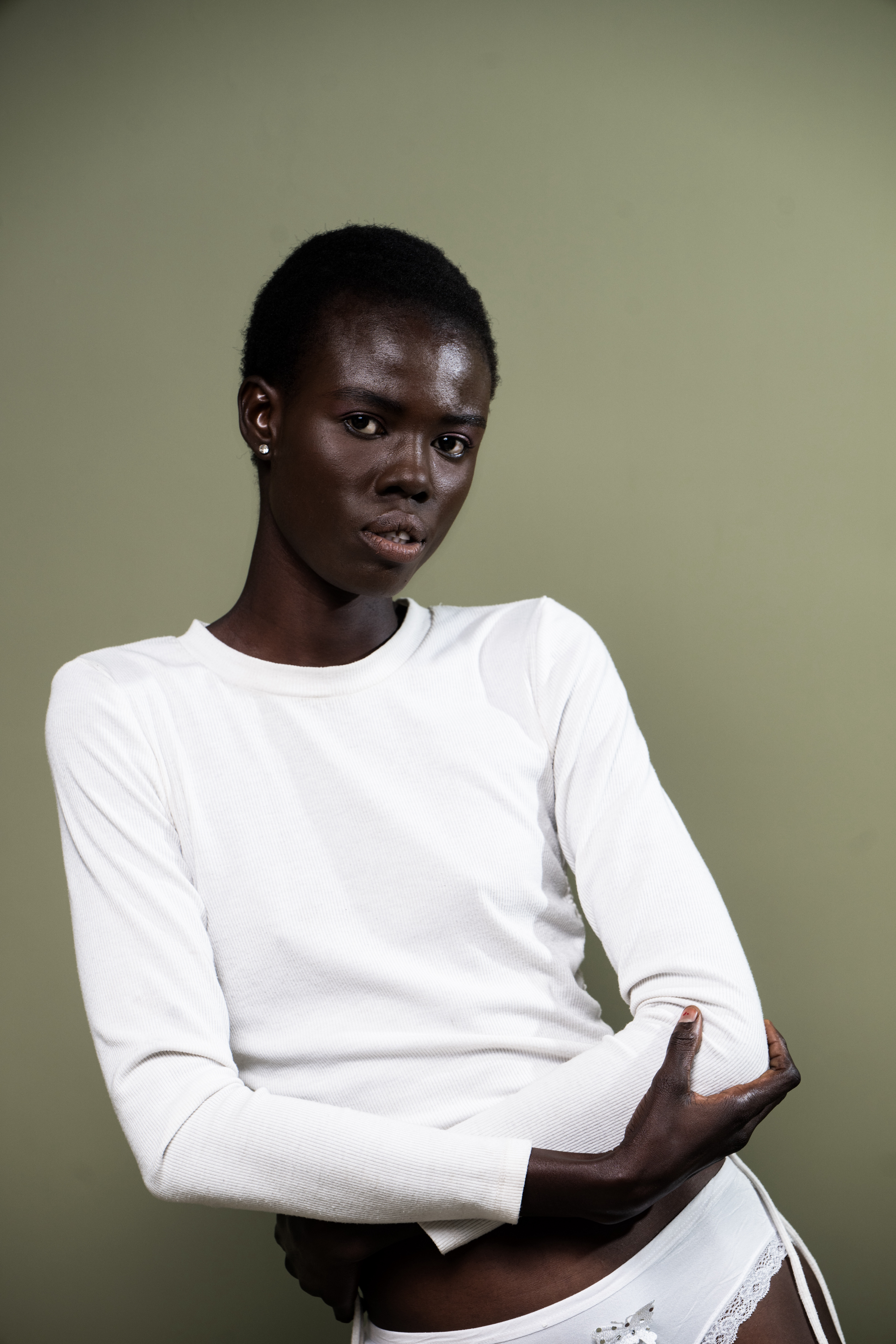 Close-up editorial beauty image