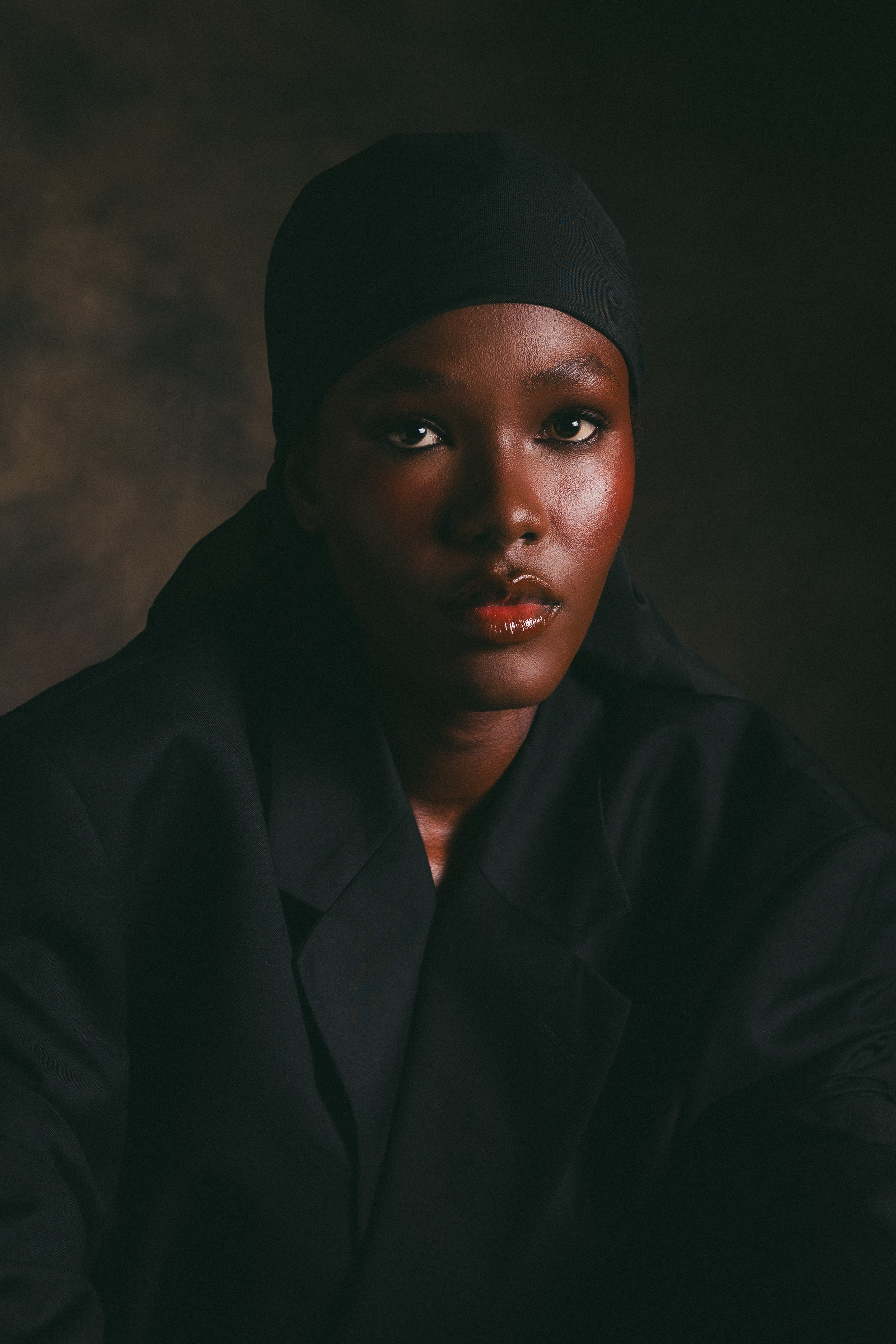 Close-up editorial beauty image
