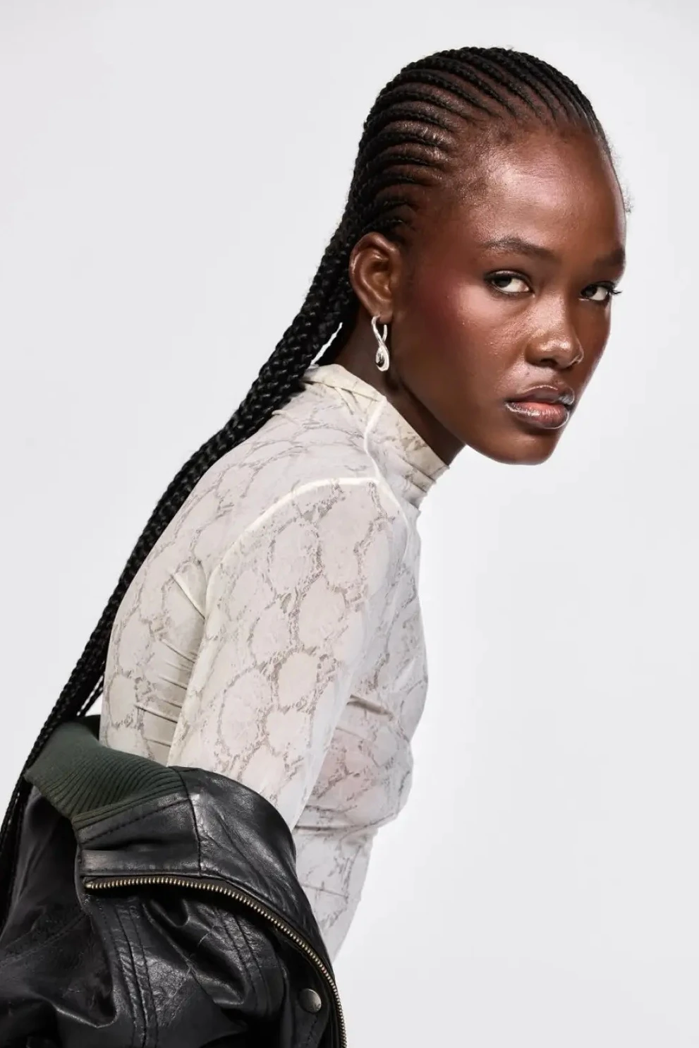 Close-up editorial beauty image