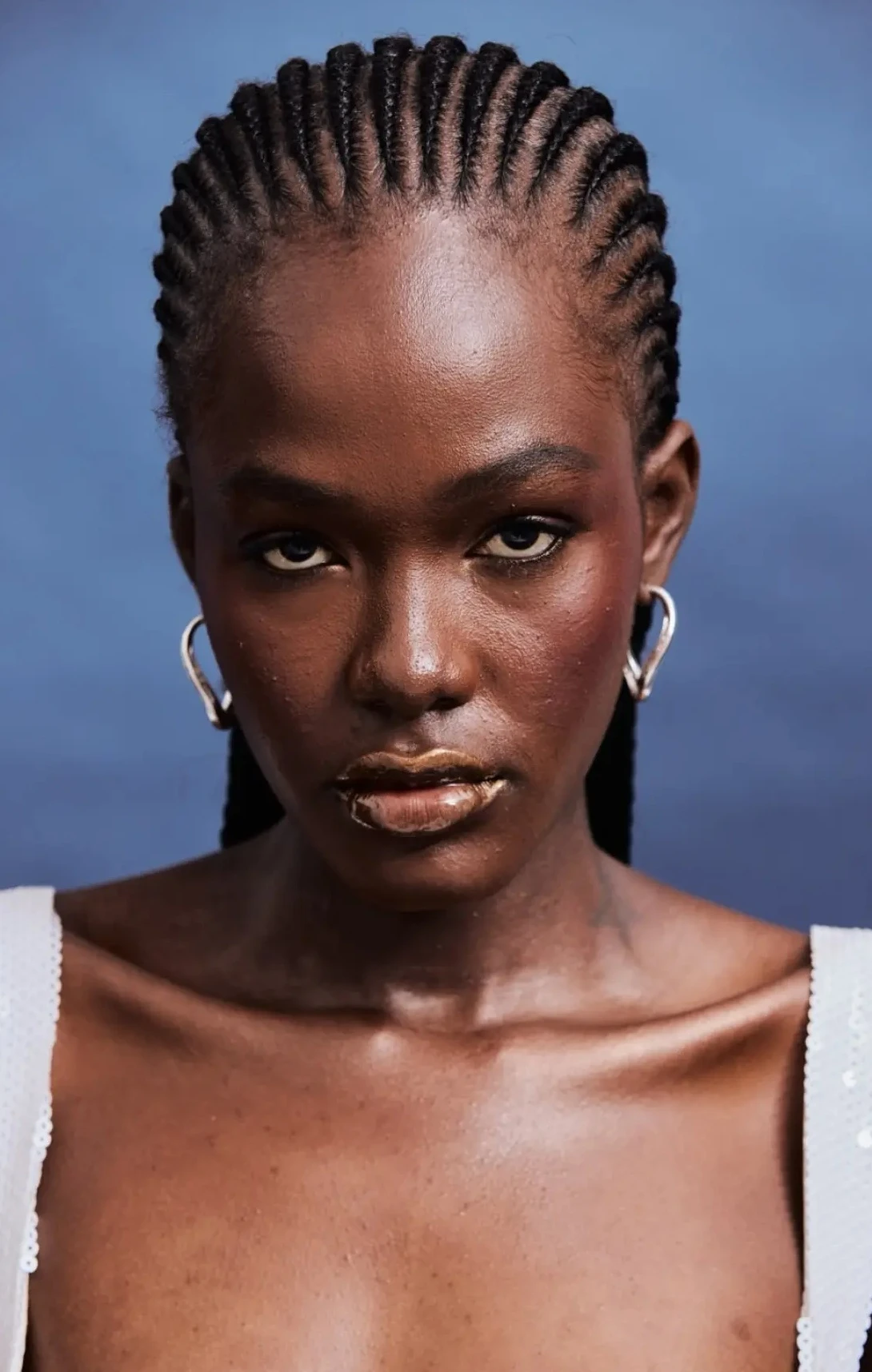 Close-up editorial beauty image