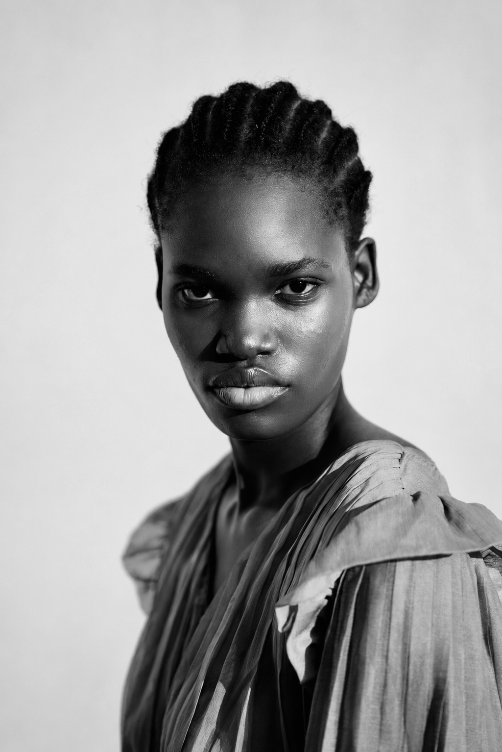Close-up editorial beauty image