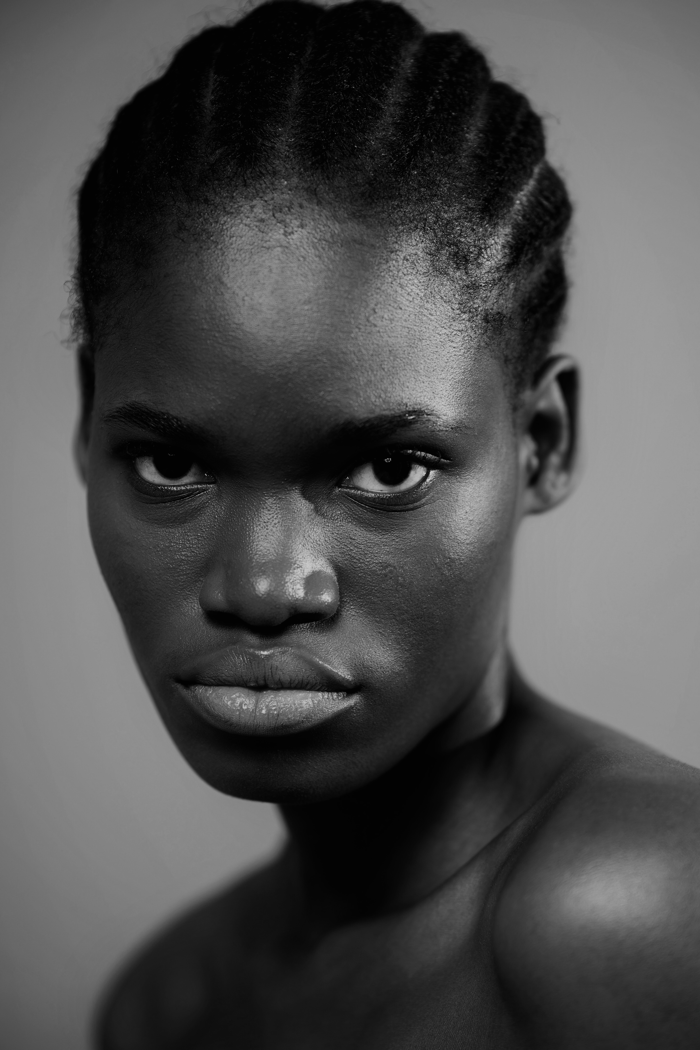 Close-up editorial beauty image