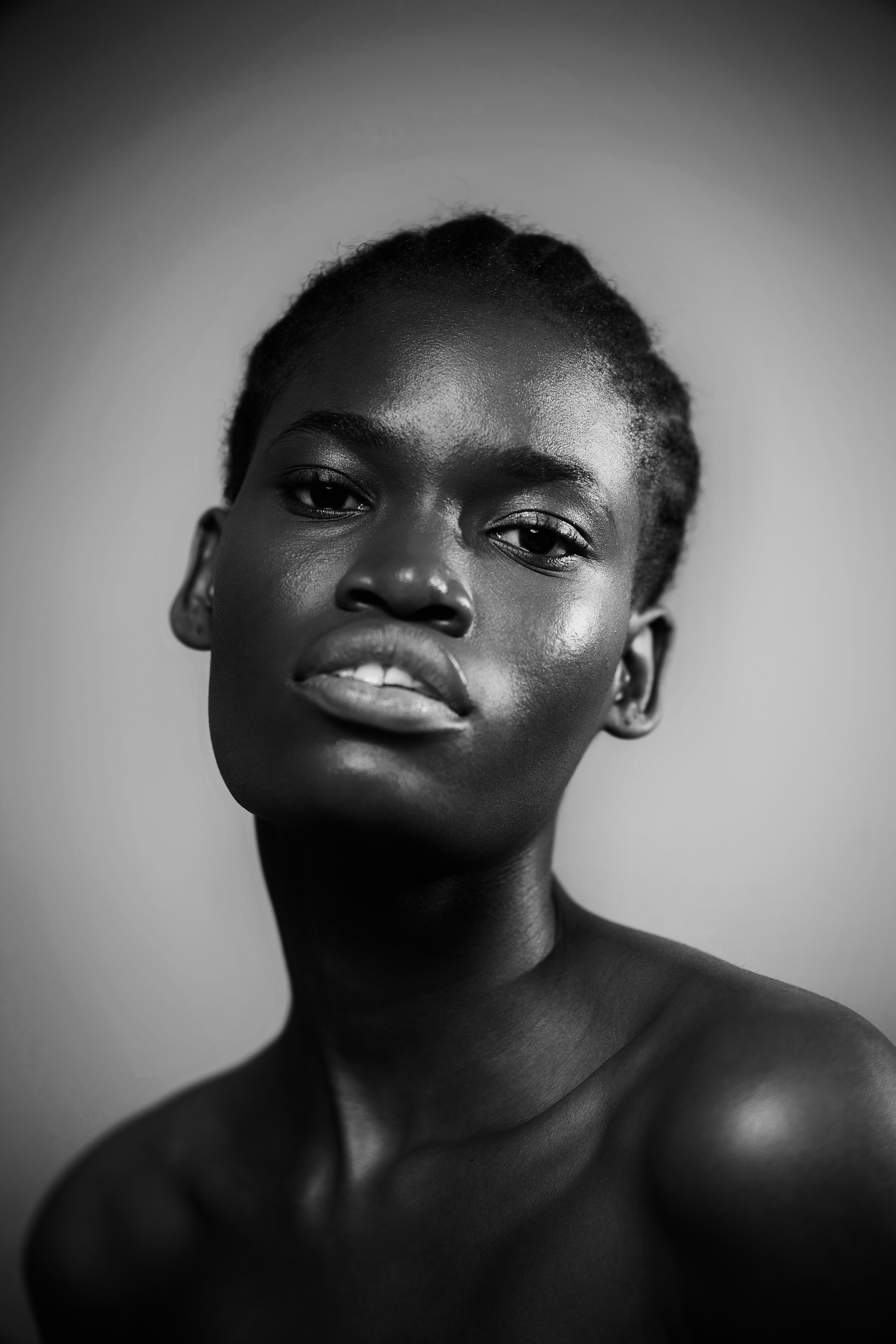 Close-up editorial beauty image