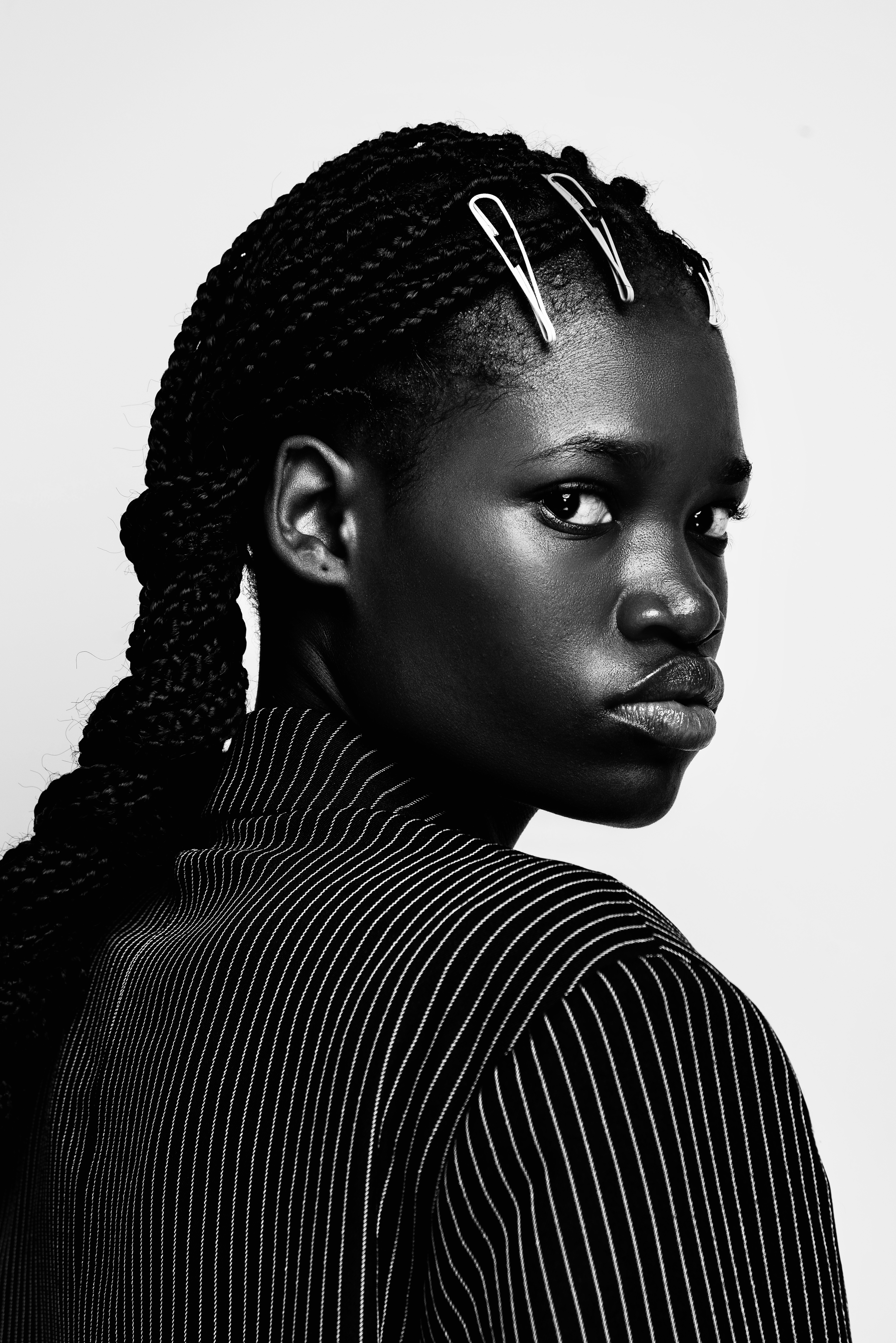 Close-up editorial beauty image